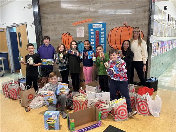 HDF Student Council Food Drive